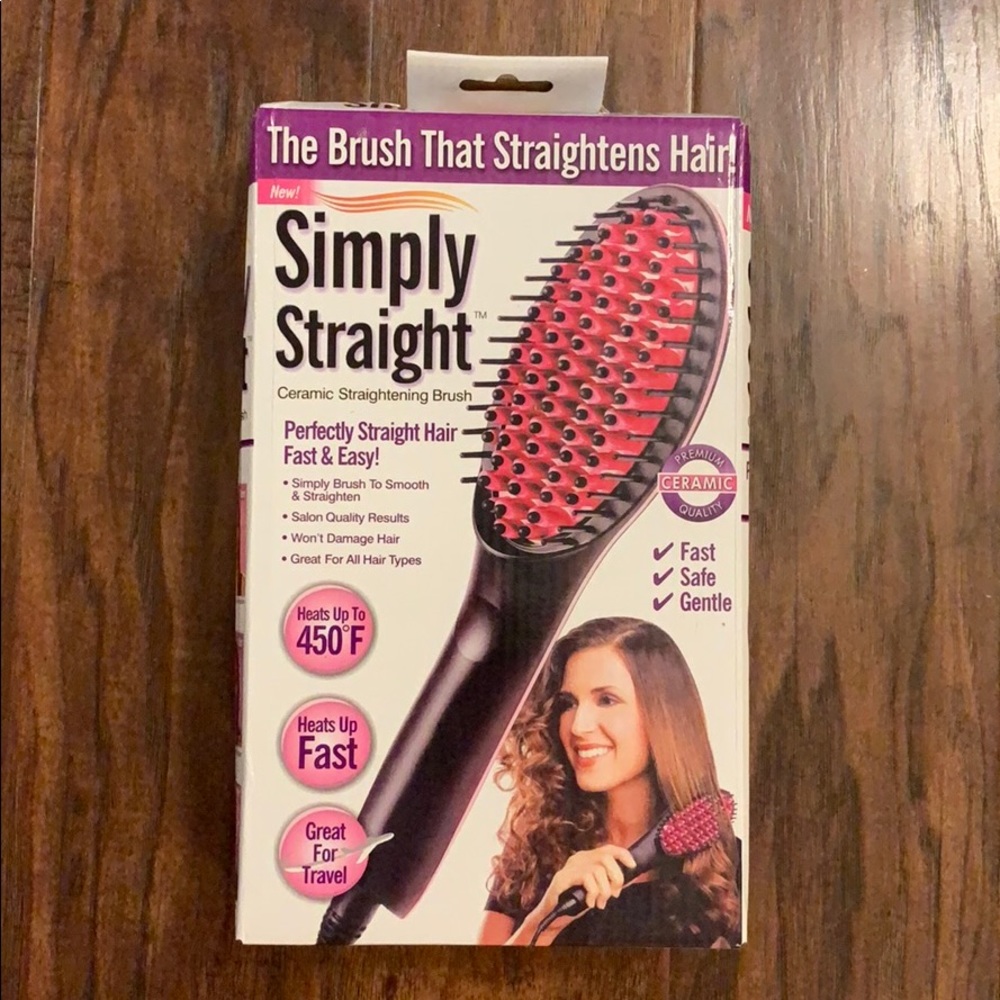 SIMPLY STRAIGHT CERAMIC STRAIGHTENING BRUSH